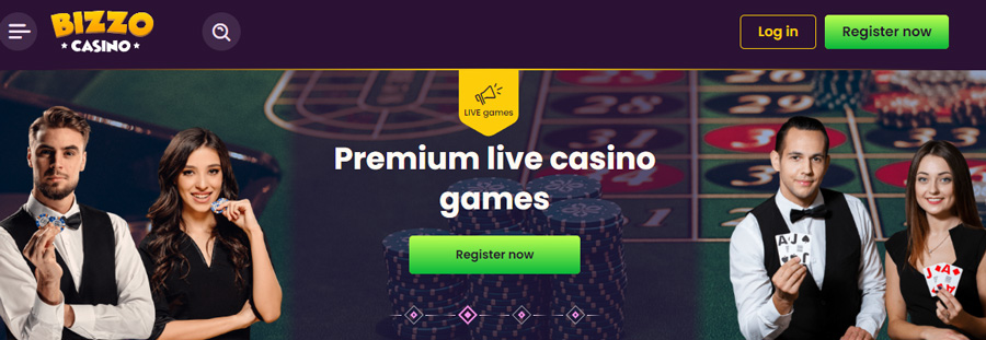 Bizzo Casino exclusive games banner